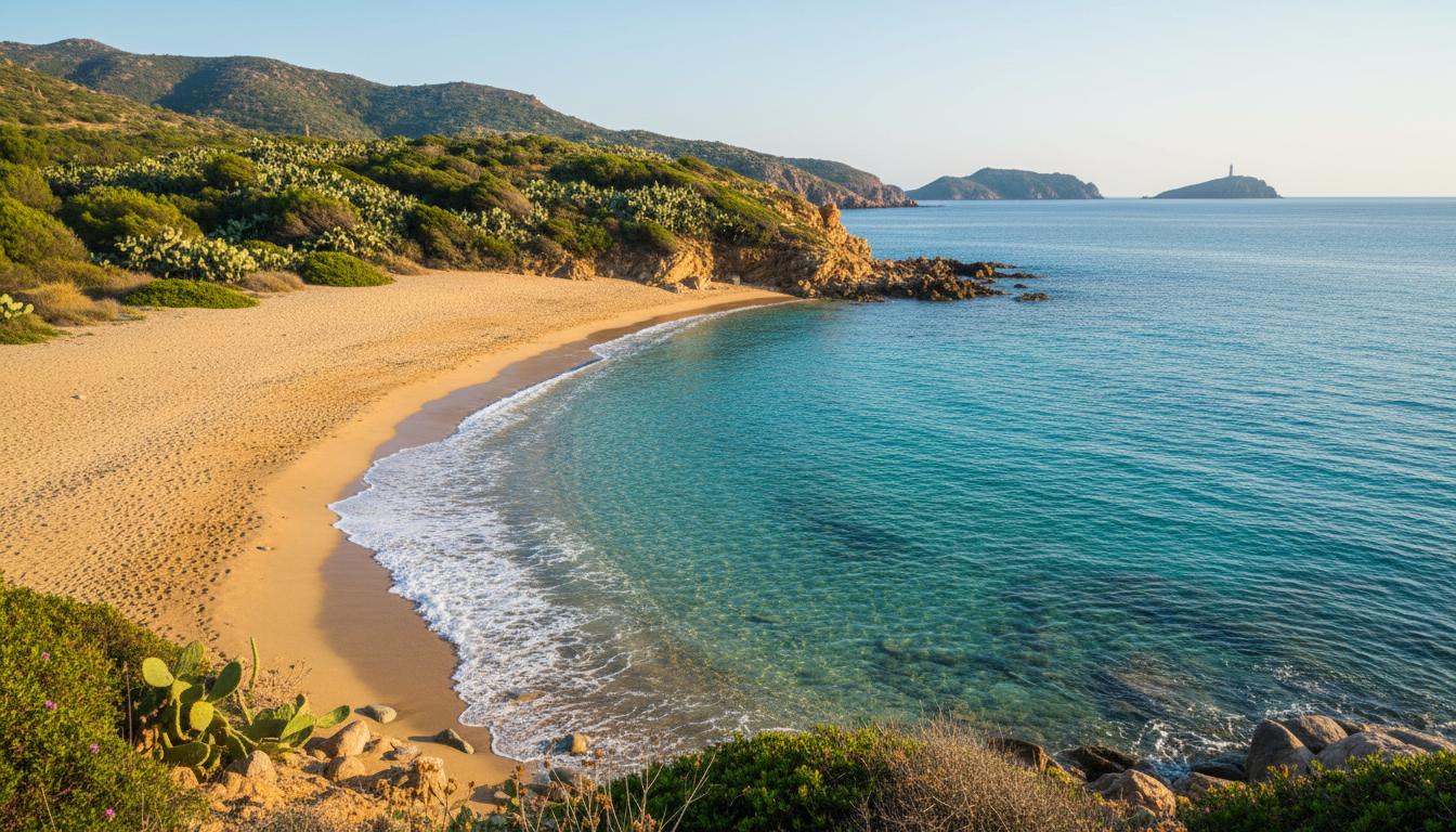 découvrez les plages de barccaggio et tollare, deux coins paradisiaques au bout du cap, et choisissez l'endroit idéal pour poser votre serviette et profiter du soleil et de la mer.