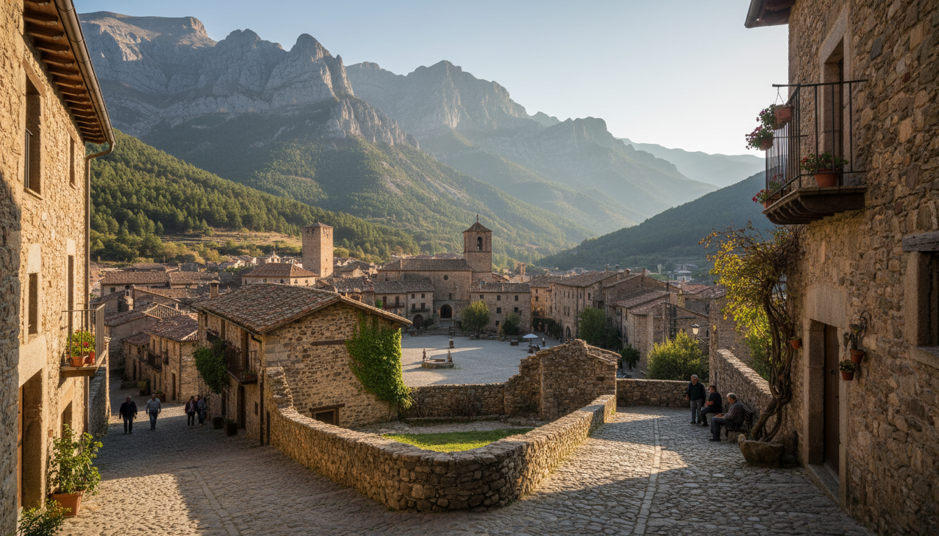 découvrez ainsa, un village historique niché entre montagne et patrimoine, offrant des paysages magnifiques et un riche héritage culturel à explorer.
