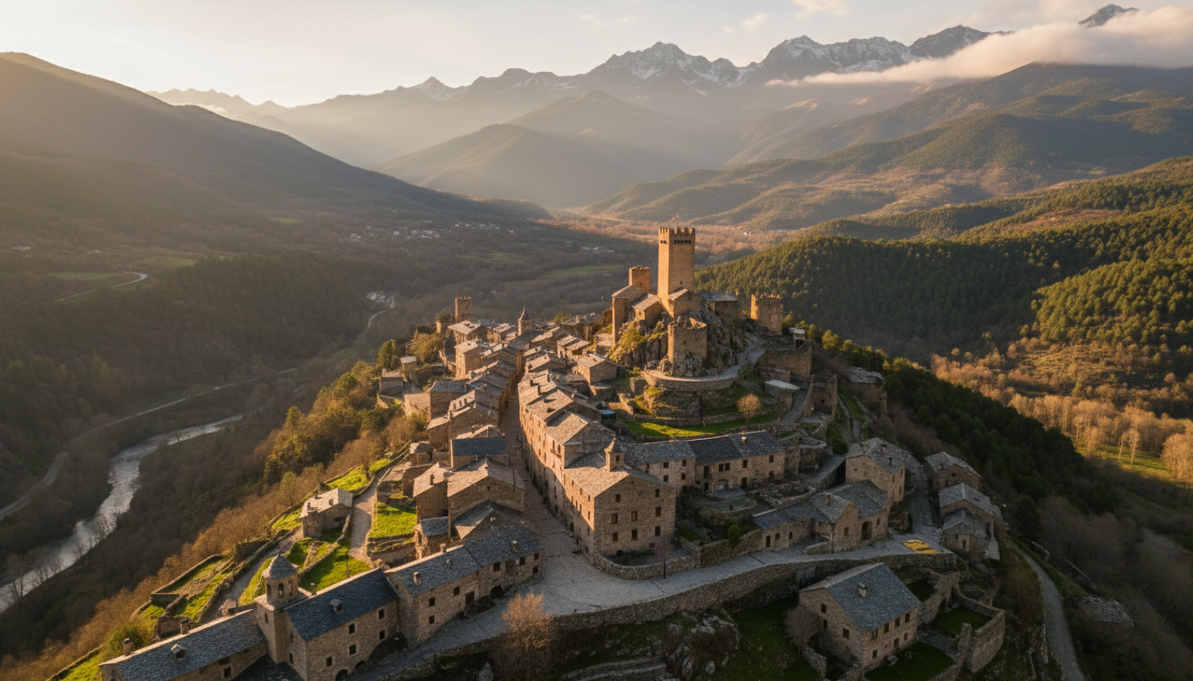 découvrez ainsa, un village historique situé entre montagnes et patrimoine, idéal pour les amateurs de nature et d'histoire.