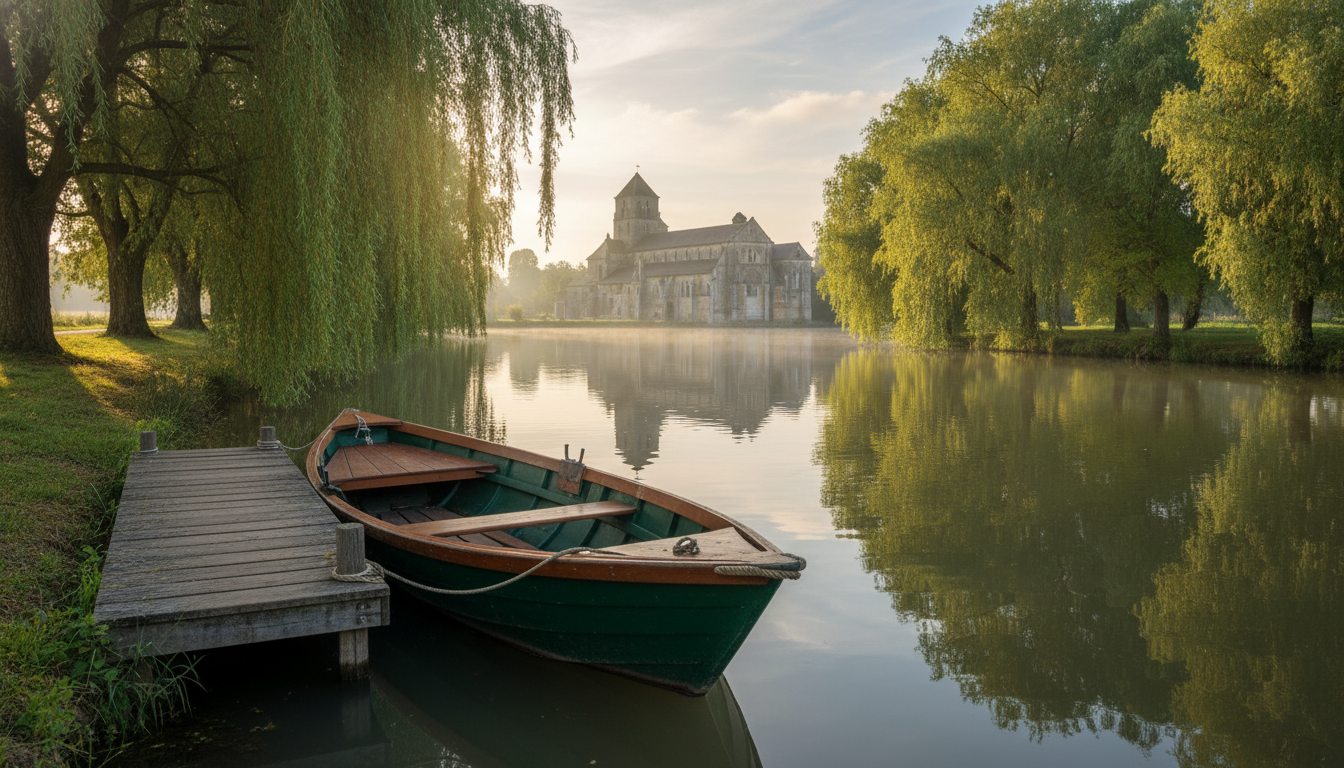 découvrez l'embarcadère du petit port sauvage, le point de départ idéal pour une balade unique en pleine nature, entre paysages sauvages et tranquillité assurée.